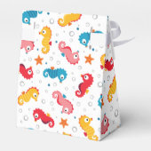 シーホースのシームレスなパターン フェイバーボックス (裏面サイド)