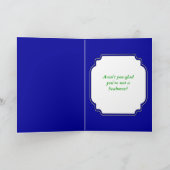 シーホースの父の日 カード (内部)