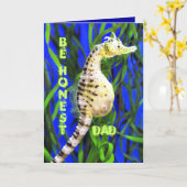 シーホースの父の日 カード (黄色い花)