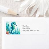 シーホースアンダーザシーコースタルビーチ ラベル (インサイチュ)