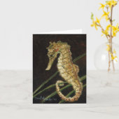 シーホースオリジナルアートノートカード カード (黄色い花)