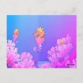 シーホースカラフルパーティーありがとう ポストカード (裏面)