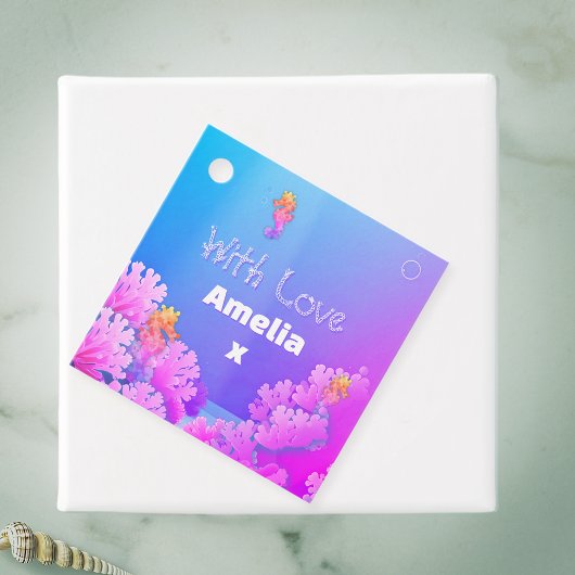 シーホースカラフルパーティー フェイバータグ