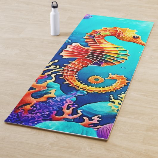 シーホースカラフルペアデザイン ヨガマット (インサイチュ)