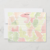 シーホースカラフル海ファミリーレシピカード (裏面)