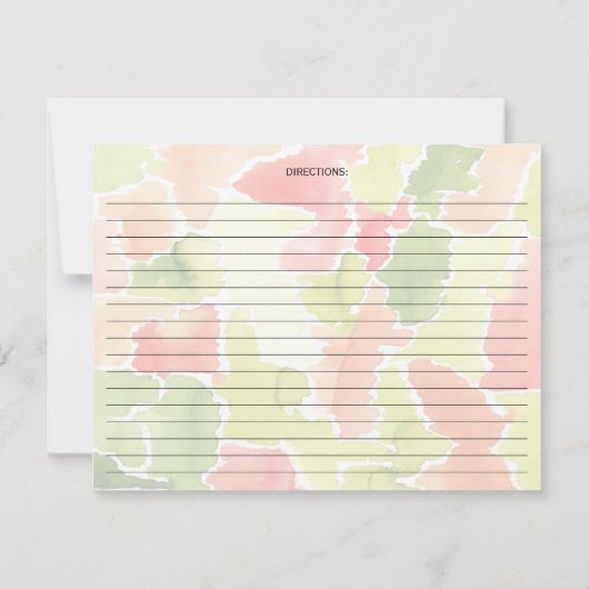 シーホースカラフル海ファミリーレシピカード (裏面)