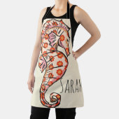 シーホースキッチンエプロンのカスタマイズ エプロン (インサイチュ)