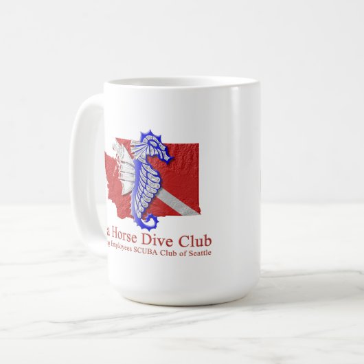 シーホースクレストマグ コーヒーマグカップ (正面左)
