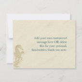 シーホースサンキューカード サンキューカード (裏面)