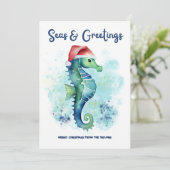 シーホースサンタシーズ&グリーティングクリスマス航海の シーズンカード (スタンド正面)