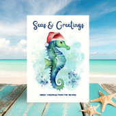 シーホースサンタシーズ&グリーティングクリスマス航海の シーズンカード