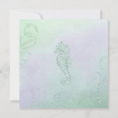 シーホーススパークル結婚式招待状 招待状 (裏面)