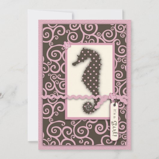 シーホーススワール招待状 招待状 (正面)