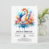 シーホースセレナード水中ウィムシー誕生日 招待状 (スタンド正面)