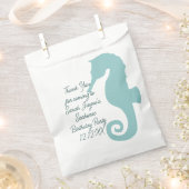 シーホースバースデーパーティカスタムーバッグ フェイバーバッグ (クリップ留めされた状態)