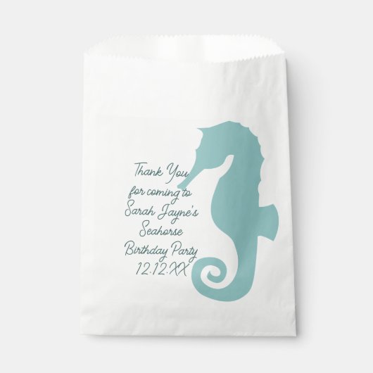 シーホースバースデーパーティカスタムーバッグ フェイバーバッグ (正面)