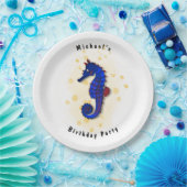 シーホースパーティー ペーパープレート (パーティー)