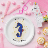 シーホースパーティー ペーパープレート (パーティー)