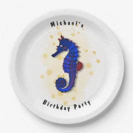 シーホースパーティー ペーパープレート