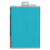 シーホースビニール包まれたフラスコ フラスク (裏面)