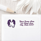 シーホースビーチ差出人住所ラベル ラベル (インサイチュ)