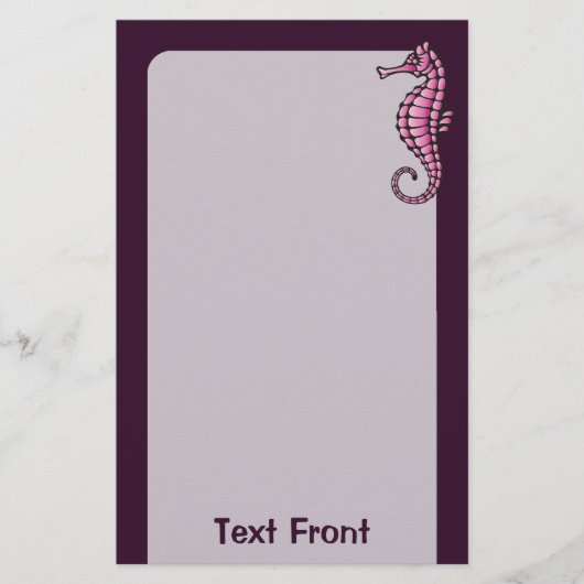 シーホースピンク チラシ (正面)