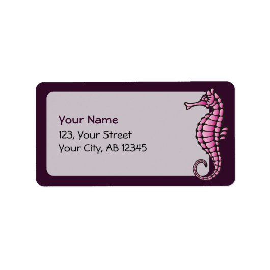 シーホースピンク ラベル (正面)