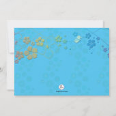 シーホースフローラリハーサルディナーパーティの招待状 招待状 (裏面)