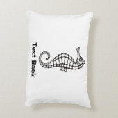 シーホースブラック アクセントクッション (裏面(縦))