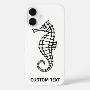 シーホースブラック iPhone 16ケース
