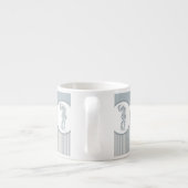 シーホースブルークラシック航海のエレガント エスプレッソカップ (裏面)