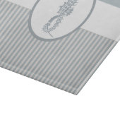 シーホースブルークラシック航海のエレガント カッティングボード (角)