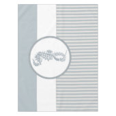 シーホースブルークラシック航海のエレガント テーブルクロス (正面)