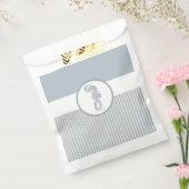 シーホースブルークラシック航海のエレガント フェイバーバッグ (封をした状態)