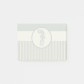 シーホースブルークラシック航海のエレガント ポストイット (正面)