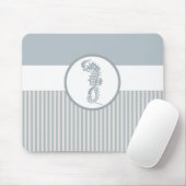 シーホースブルークラシック航海のエレガント マウスパッド (マウス)