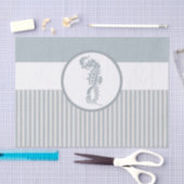 シーホースブルークラシック航海のエレガント 薄葉紙 (クラフト)