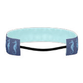 シーホースブルー アスレチックヘッドバンド (裏面)