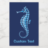 シーホースブルー フードラベル (シングルラベル)