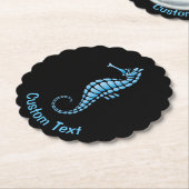 シーホースブルー ペーパーコースター (アングル)