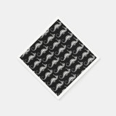 シーホースホワイト スタンダードカクテルナプキン (角)