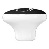 シーホースホワイト セラミックノブ (側面)