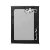 シーホースホワイト ノートパッド (回転)