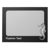 シーホースホワイト ノートパッド (正面)