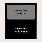 シーホースホワイト 名刺 (内部フラット)