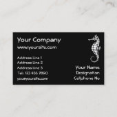 シーホースホワイト 名刺 (正面)