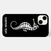 シーホースホワイト Case-Mate iPhoneケース (裏面 (横))