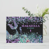 *～*シーホースマーメイドのしっぽの魔法誕生日 招待状 (スタンド正面)