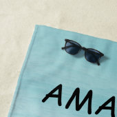 シーホースモノグラムビーチタオル ビーチタオル (インサイチュ)