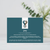 シーホースロマンスビーチ結婚式詳細 エンクロージャーカード (スタンド正面)